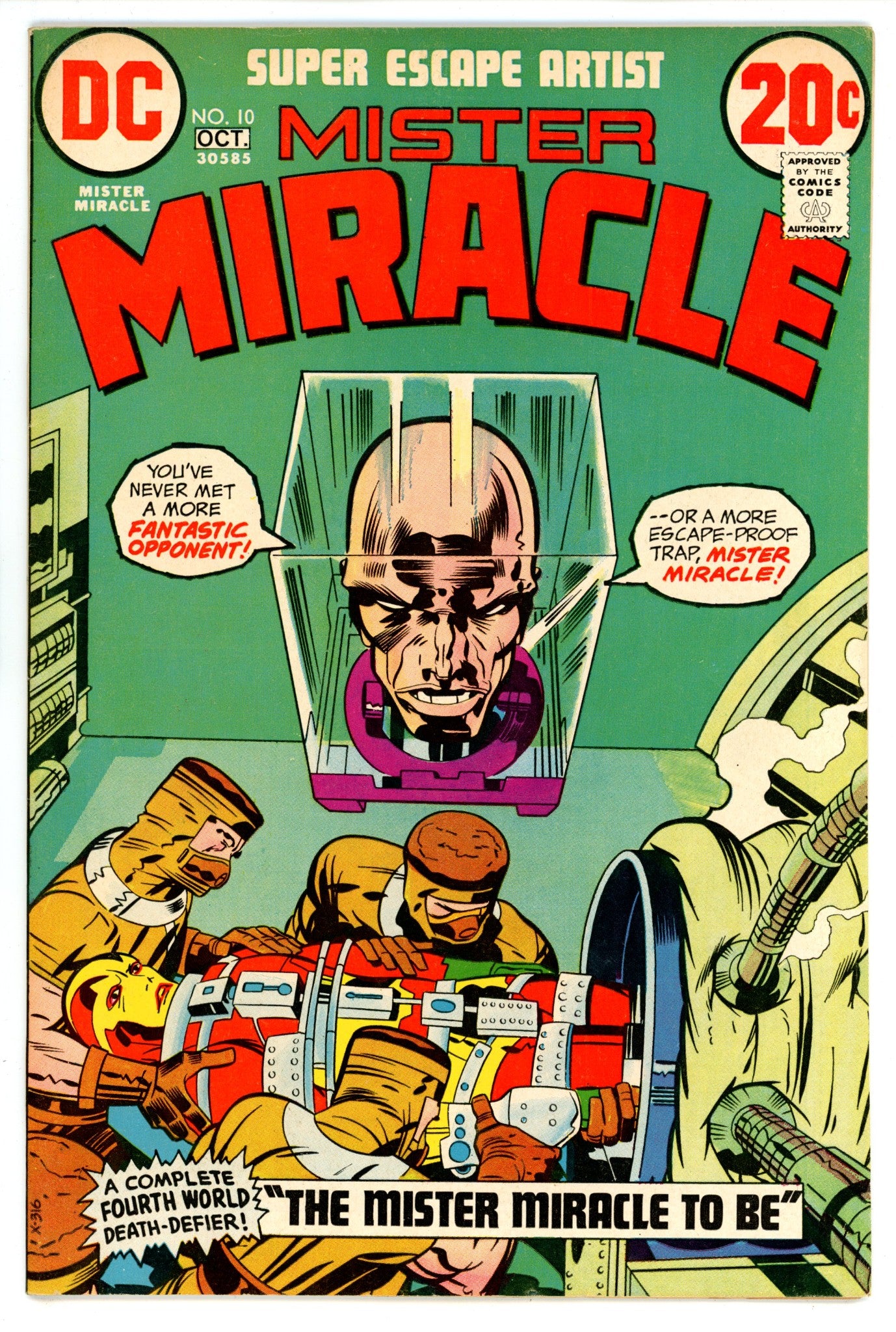 Mister Miracle Vol 1 10 FN+ (6.5) (1972) 