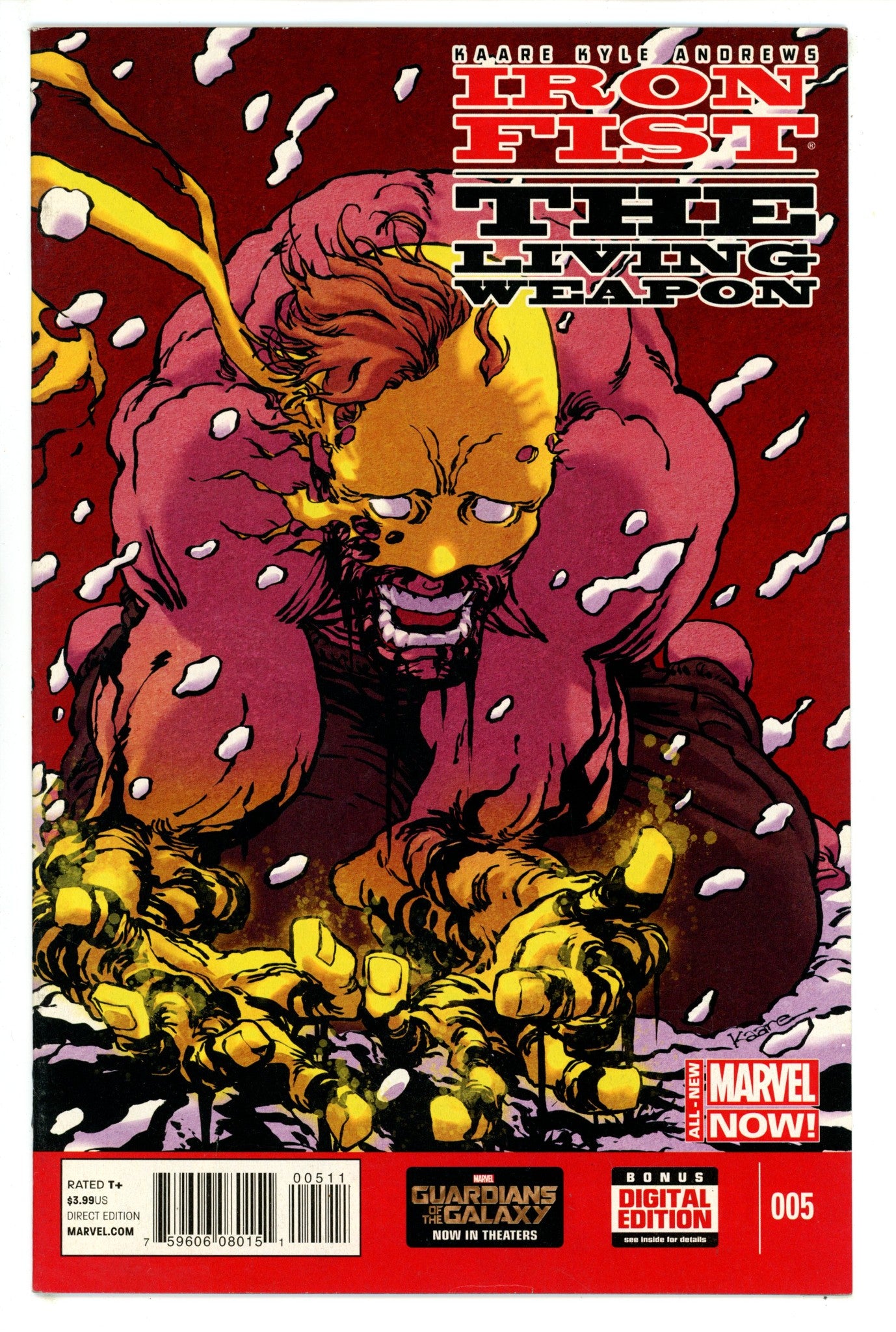 Iron Fist, the Living Weapon 5 (2014)