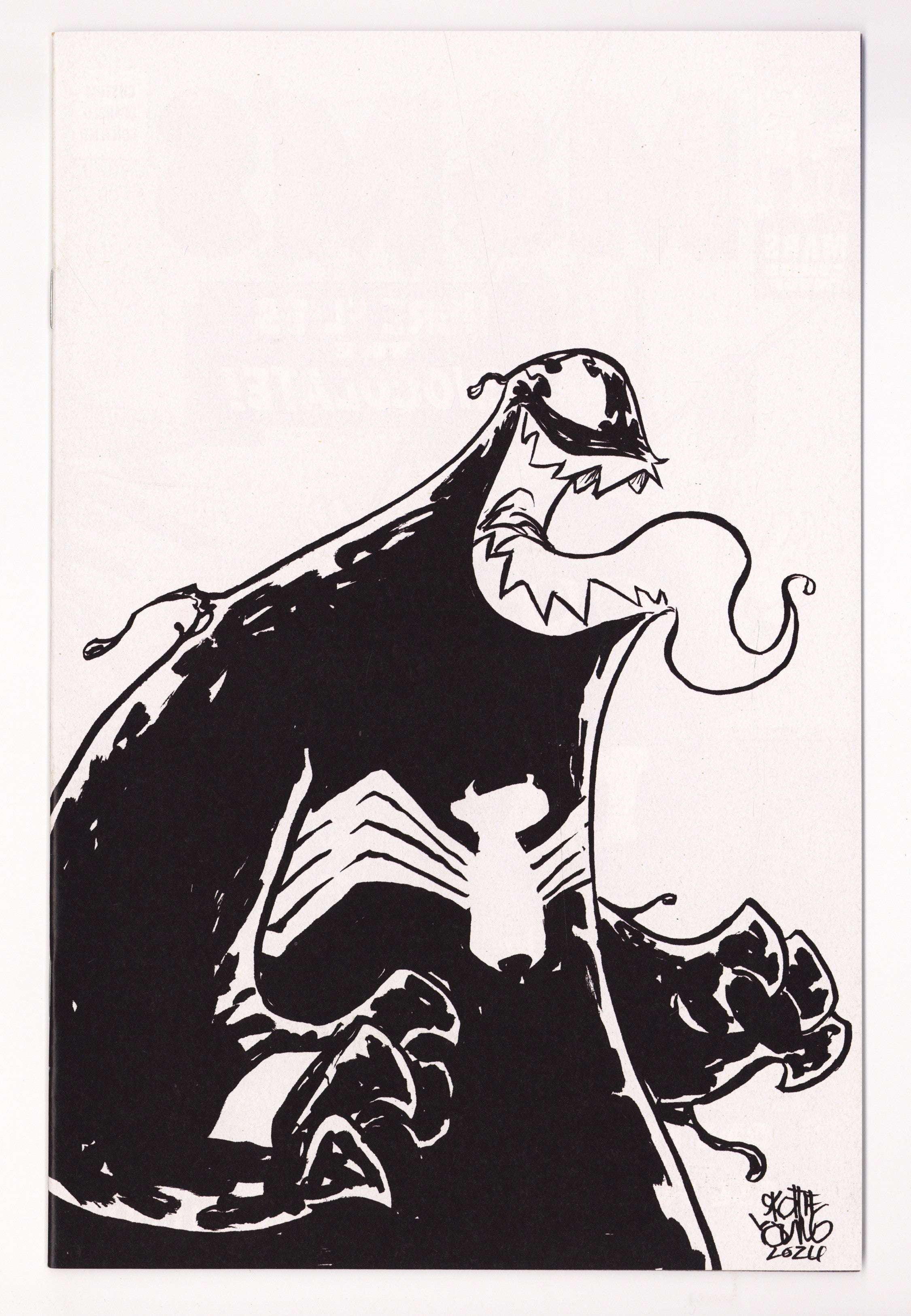 Venom Vol 5 34 (234)  NM- (9.2)   (2024) Young B&W Virgin Incentive Variant  