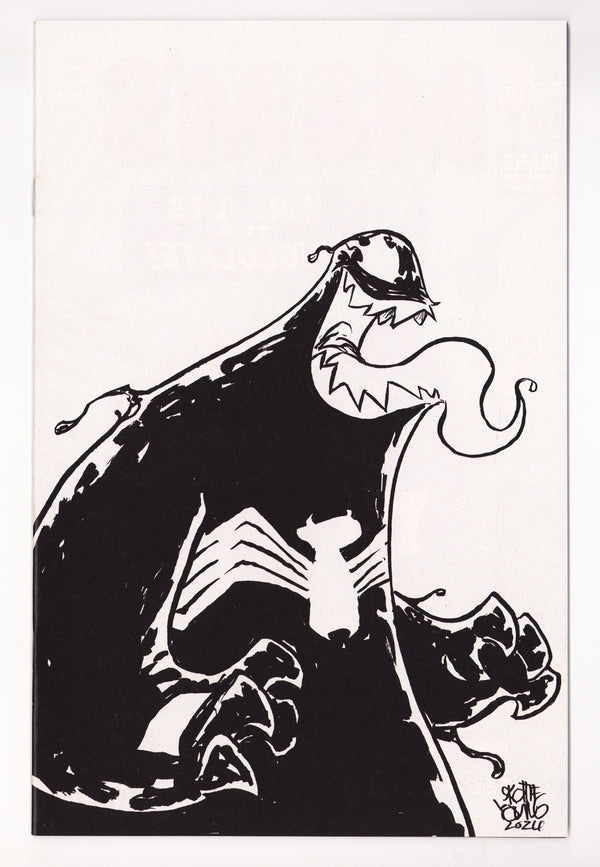 Venom Vol 5 34 (234)  NM- (9.2)   (2024) Young B&W Virgin Incentive Variant