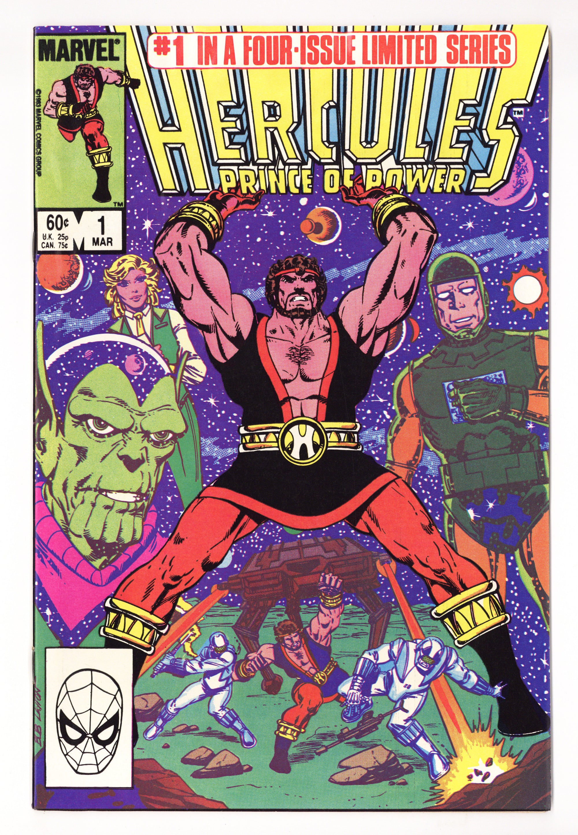 Hercules Vol 2 1 Mid Grade (1984) 