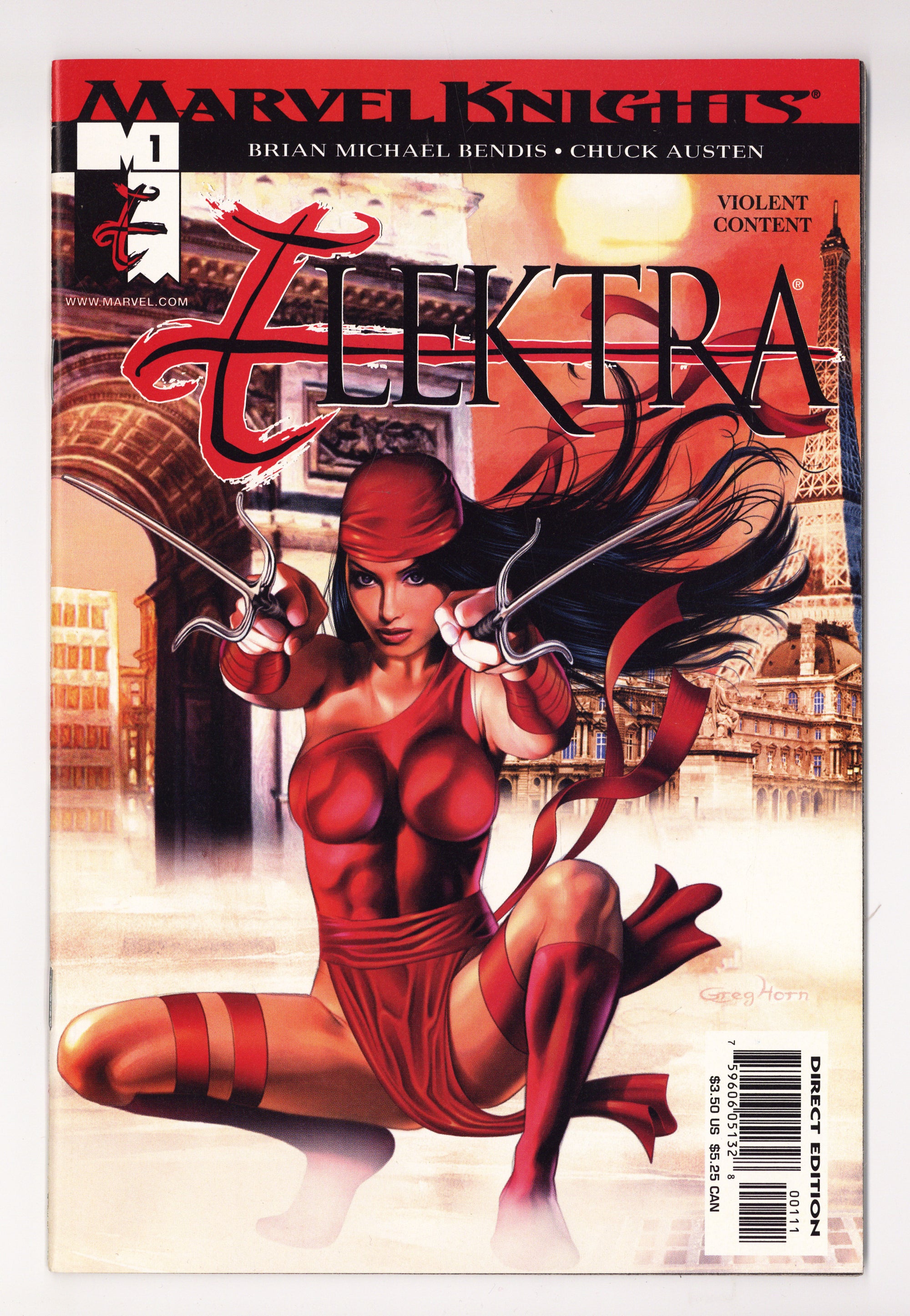 Elektra Vol 2 1 High Grade (2001) 