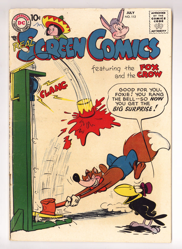 Real Screen Comics 112 VG- (3.5) (1957)