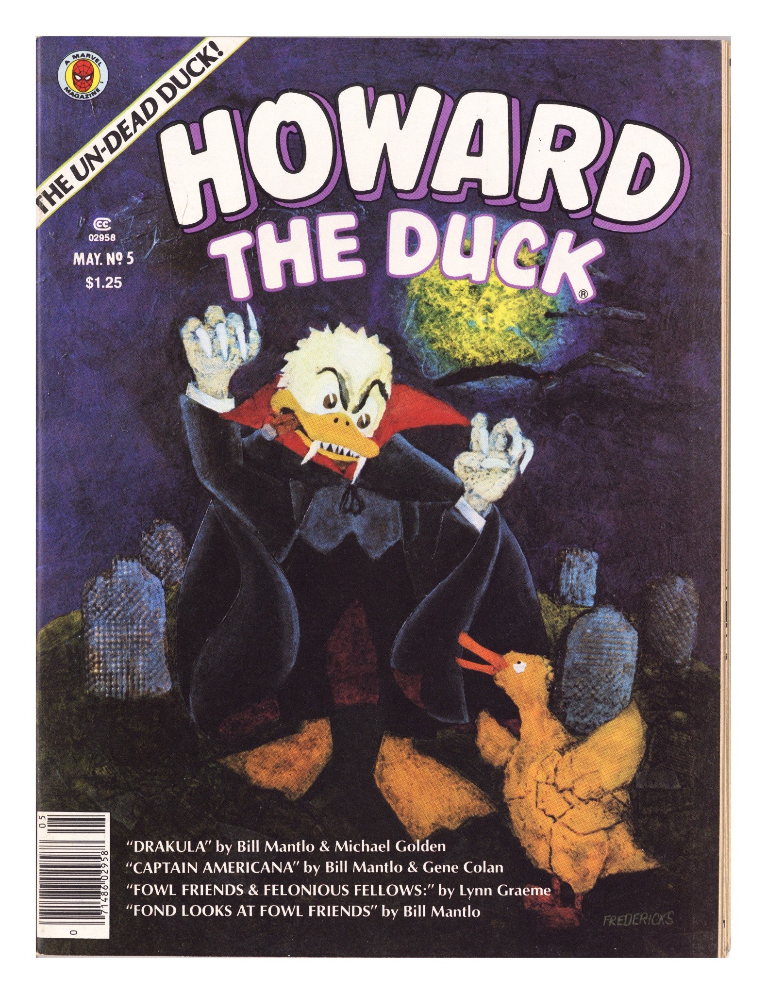 Howard the Duck 5 VF (8.0) (1980) 