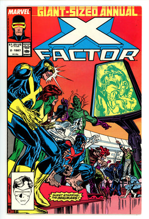 X-Factor Annual Vol 1 2 High Grade (1987)