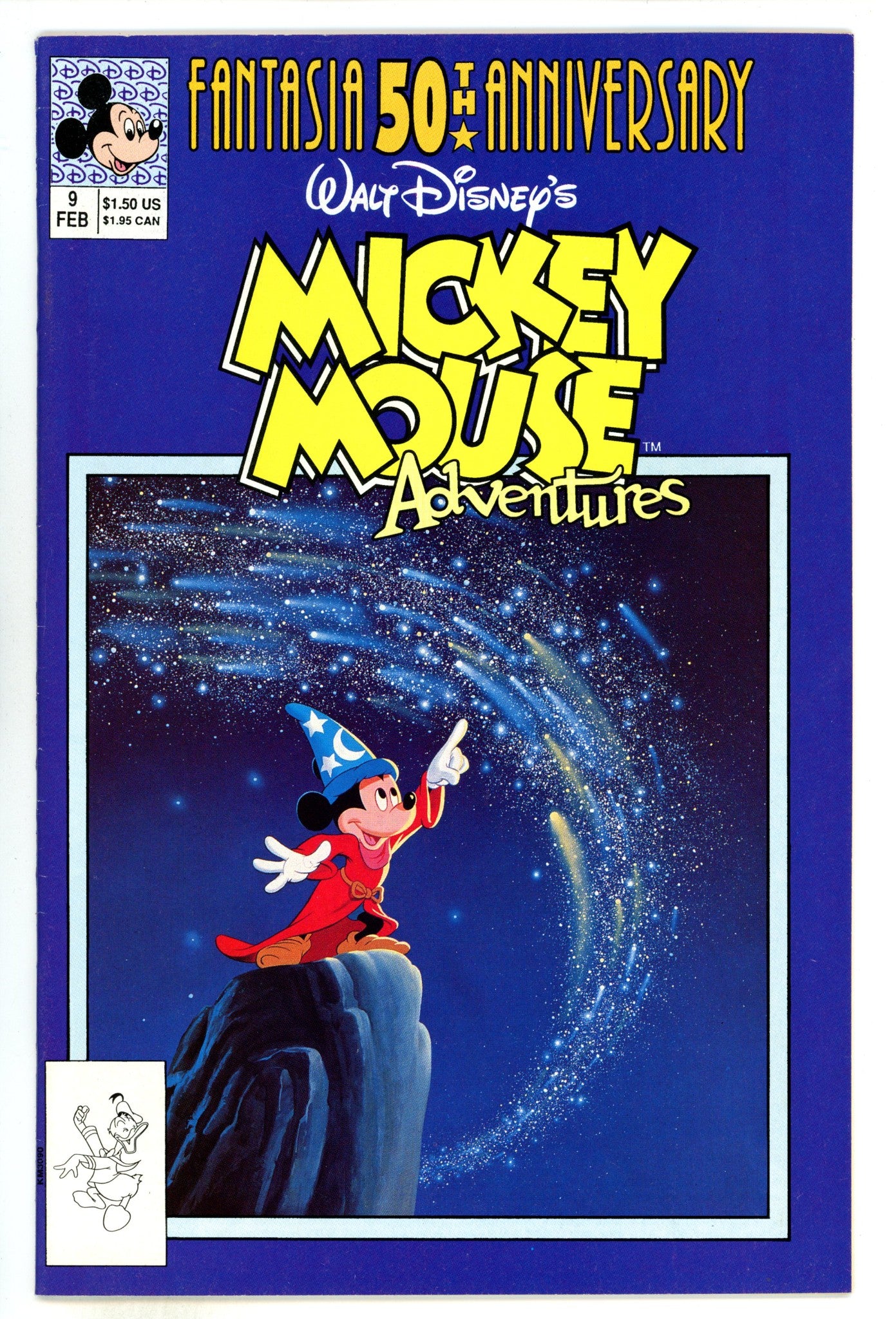 Walt Disney's Mickey Mouse Adventures 9 Mid Grade (1991) 