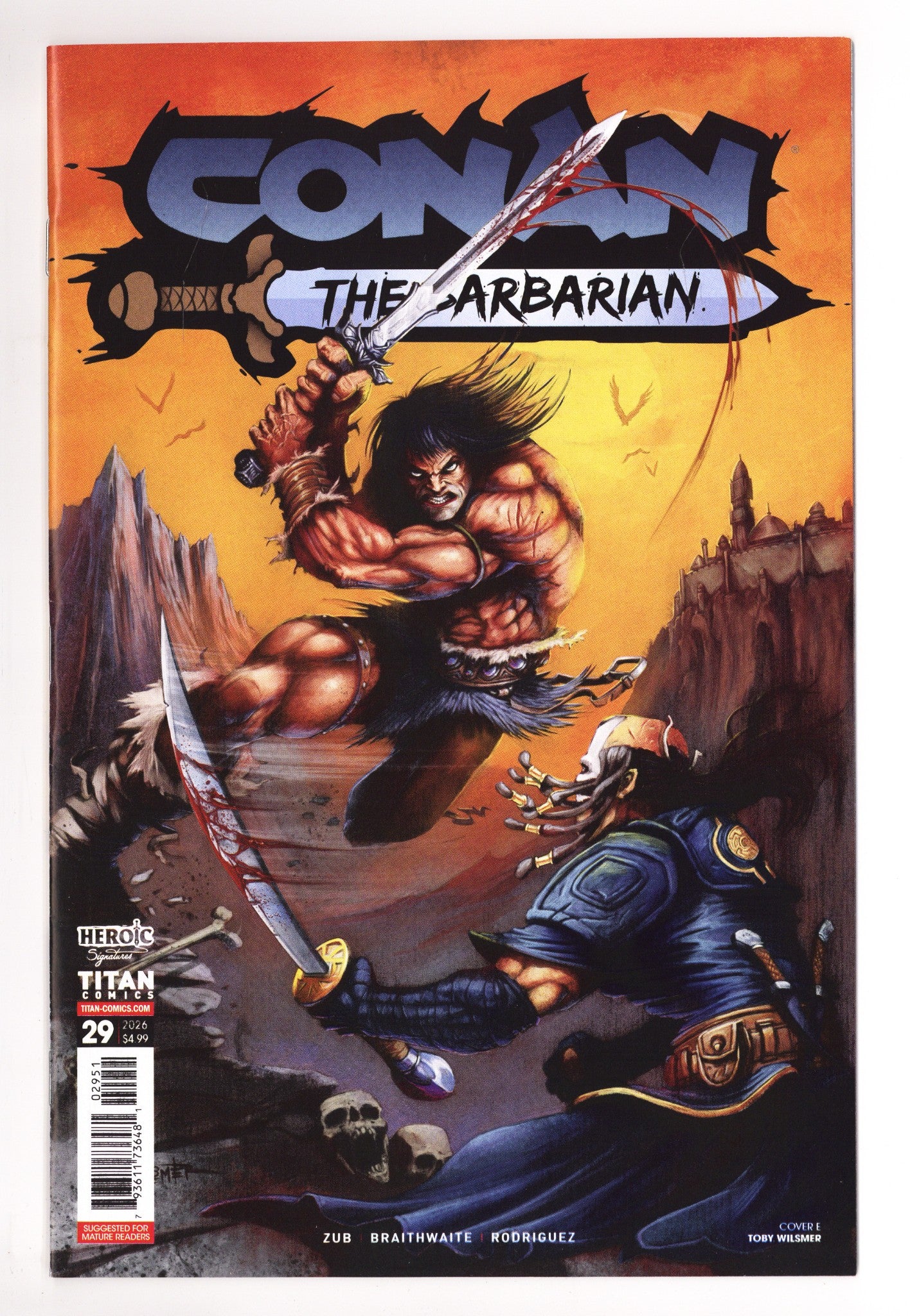 Conan The Barbarian 29 Willsmer Variant (2025)