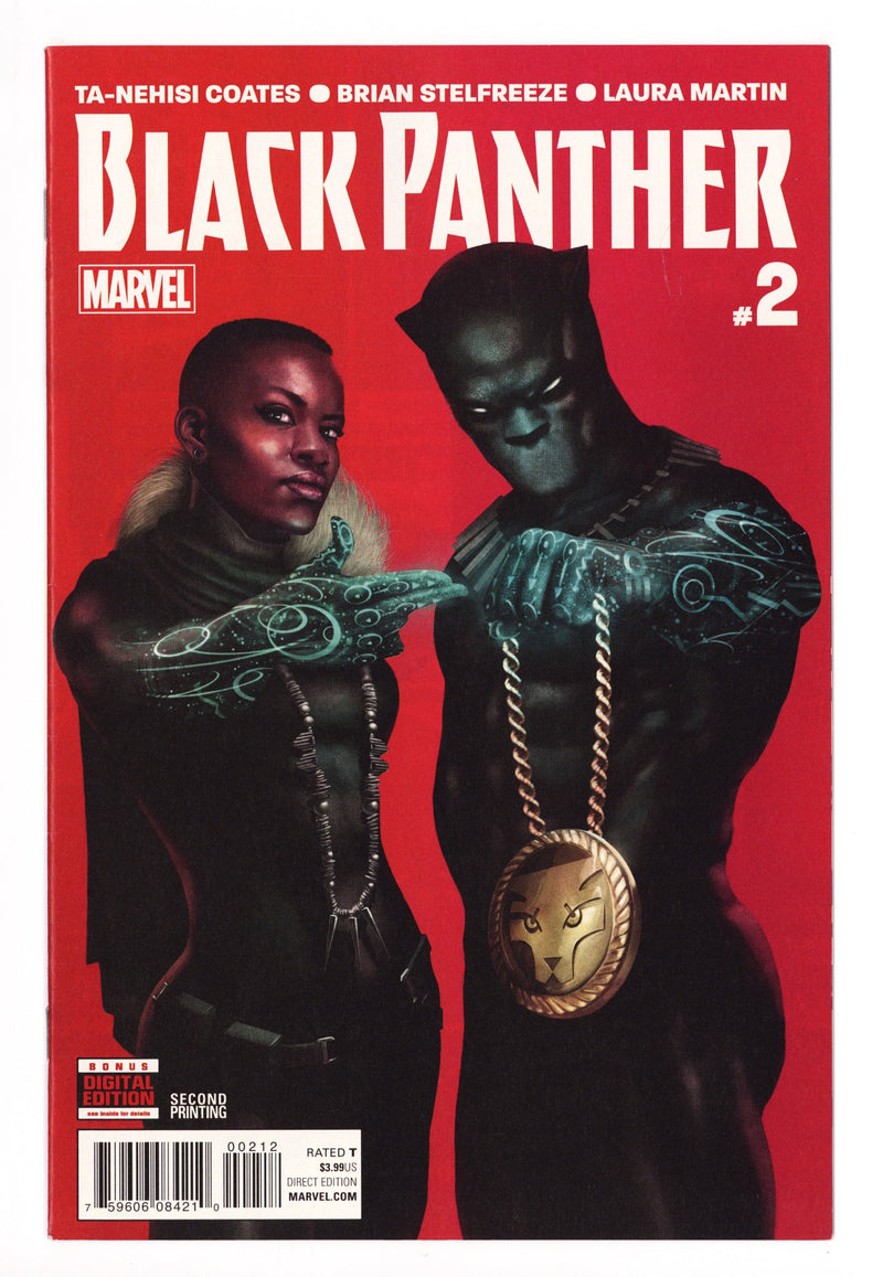 Black Panther Vol 6 2 NM- (9.2) (2016) 2nd Print 