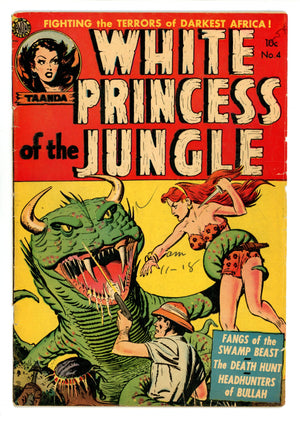 White Princess of the Jungle 4 VG (4.0) (1952) Canadian Edition 