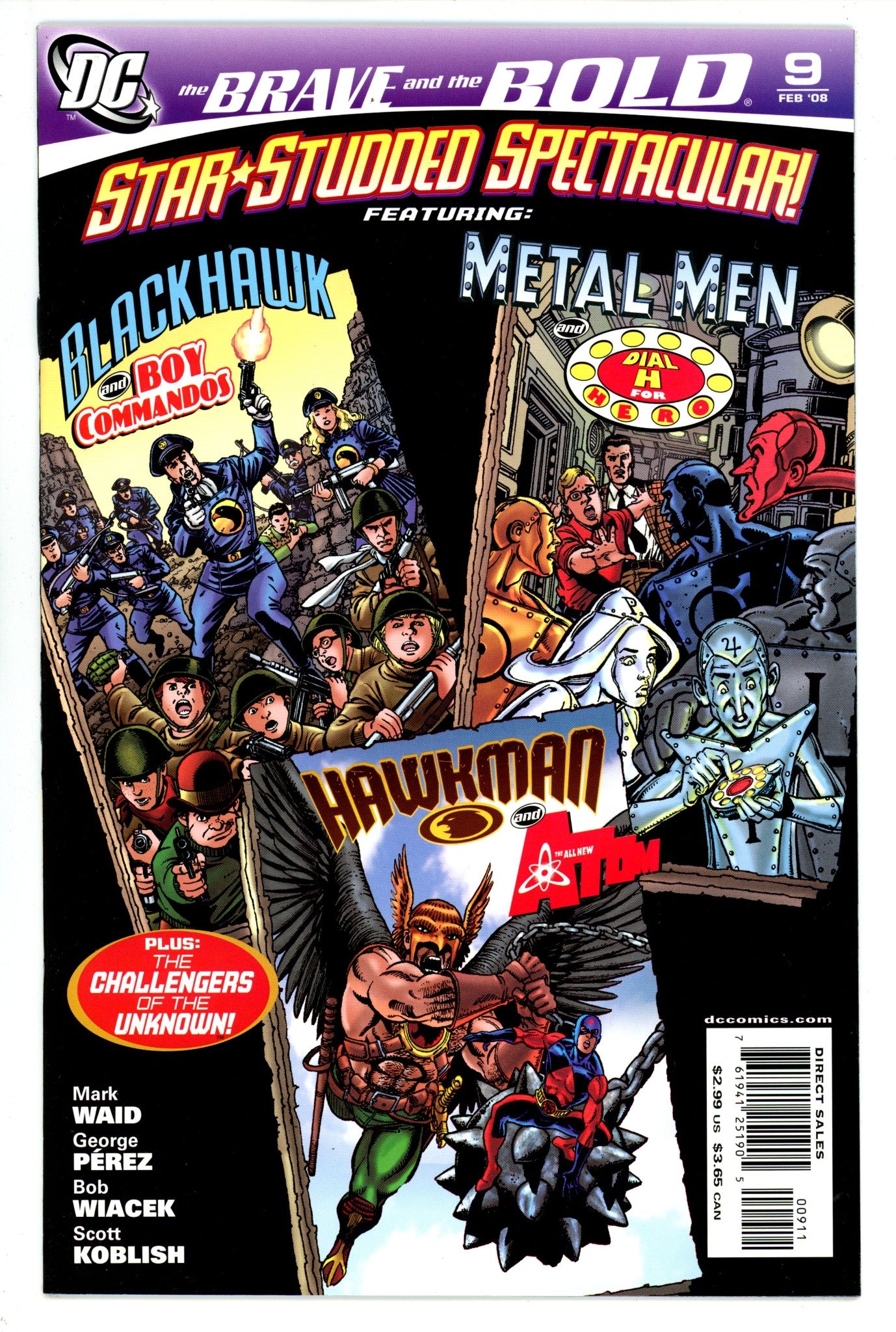 The Brave and the Bold Vol 3 9  High Grade  (2008)   