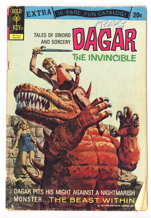 Tales of Sword and Sorcery Dagar the Invincible 2 Very Low Grade (1973) 