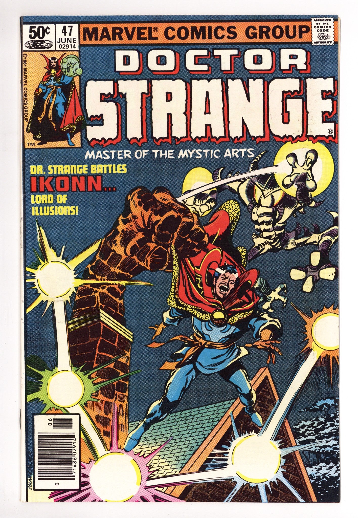 Doctor Strange Vol 2 47 Mid Grade (1981) Newsstand 