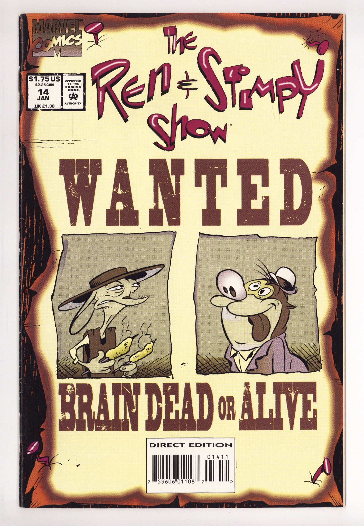 The Ren & Stimpy Show 14 Mid Grade (1994) 