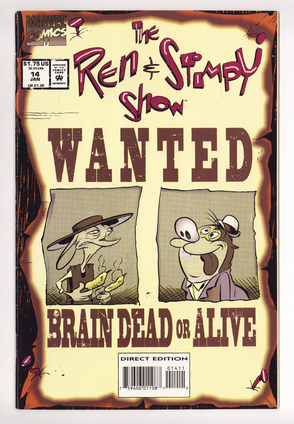 The Ren & Stimpy Show 14 Mid Grade (1994)