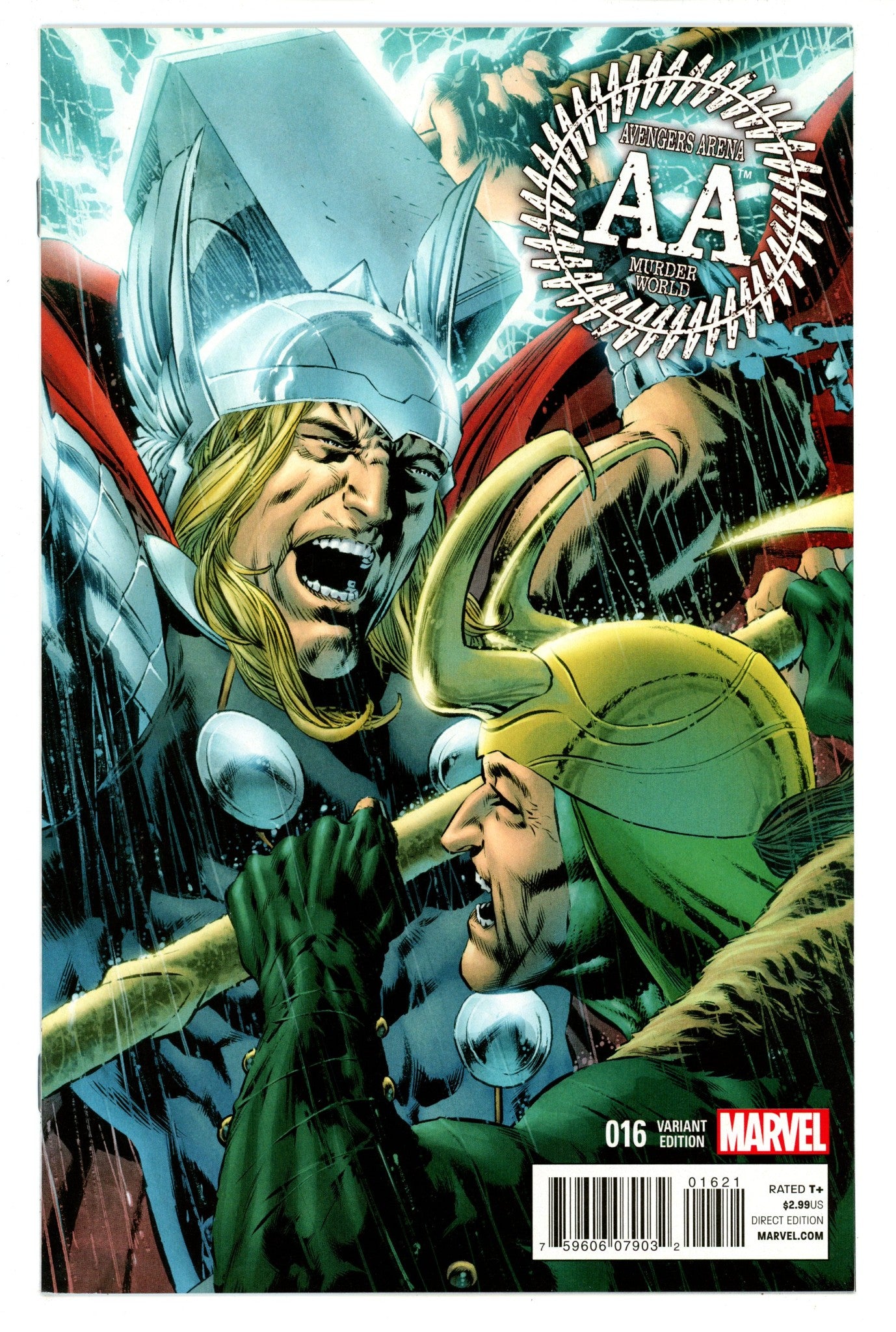 Avengers Arena 16 VF/NM (9.0) (2013) Perkins Incentive Variant 