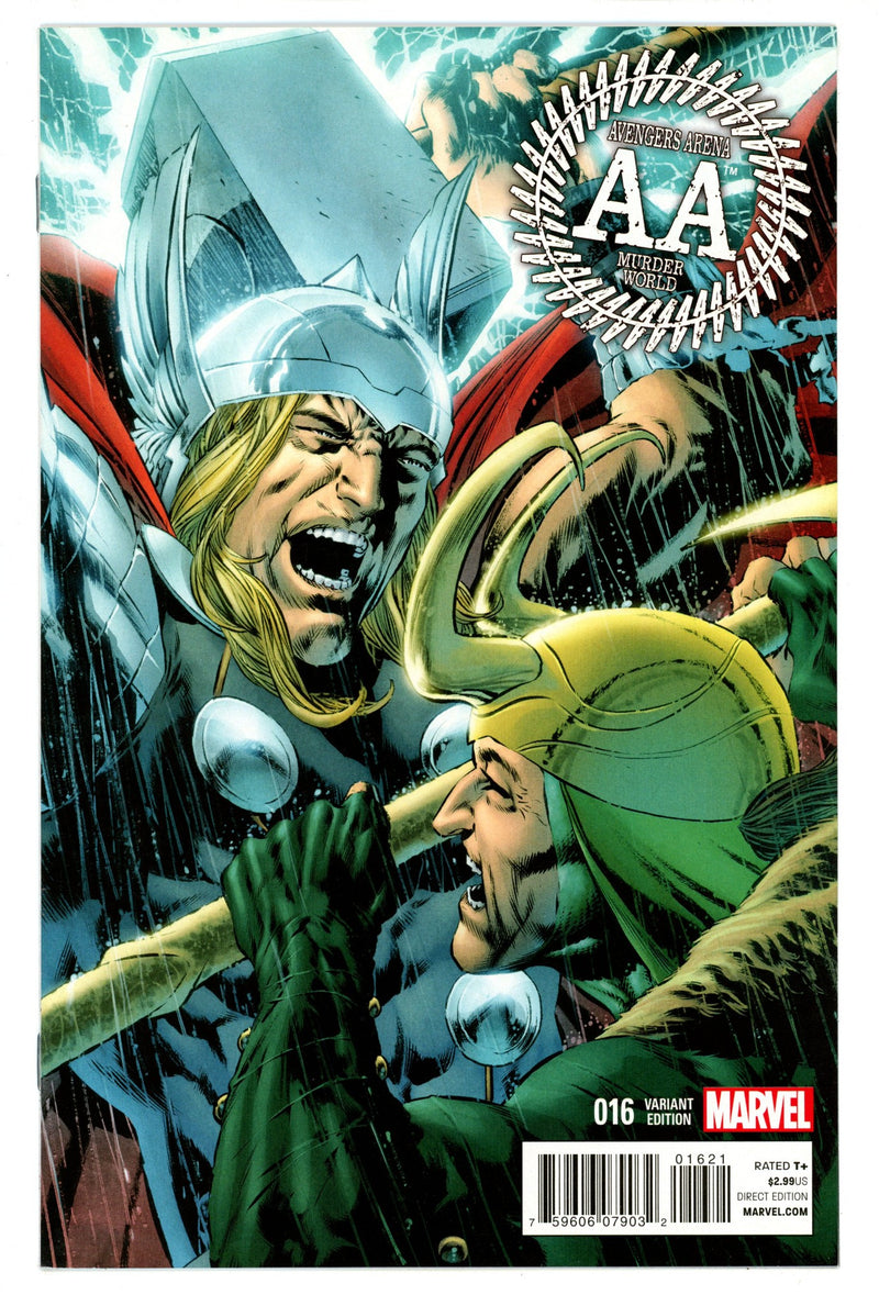 Avengers Arena 16 VF/NM (9.0) (2013) Perkins Incentive Variant 