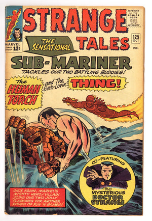 Strange Tales Vol 1 125 VG/FN (5.0) (1964)