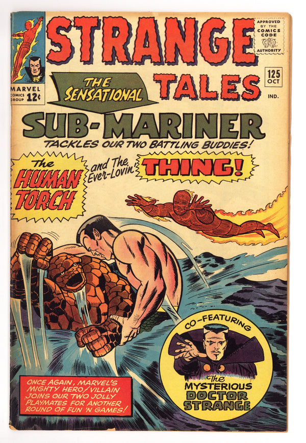 Strange Tales Vol 1 125 VG/FN (5.0) (1964)