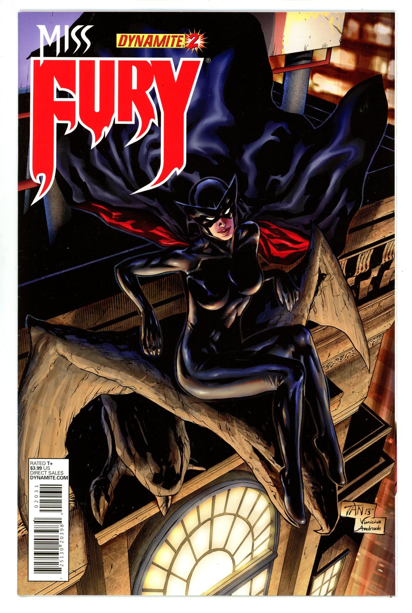 Miss Fury Vol 2 2 High Grade (2013) Tan Variant 