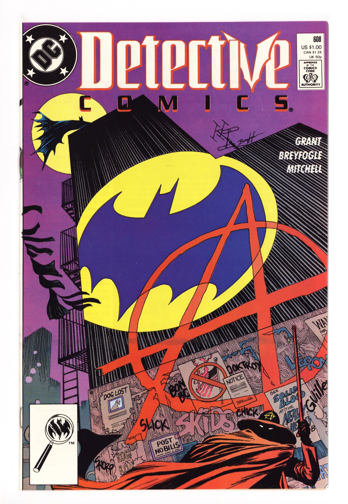 Detective Comics Vol 1 608 Mid Grade (1989) 