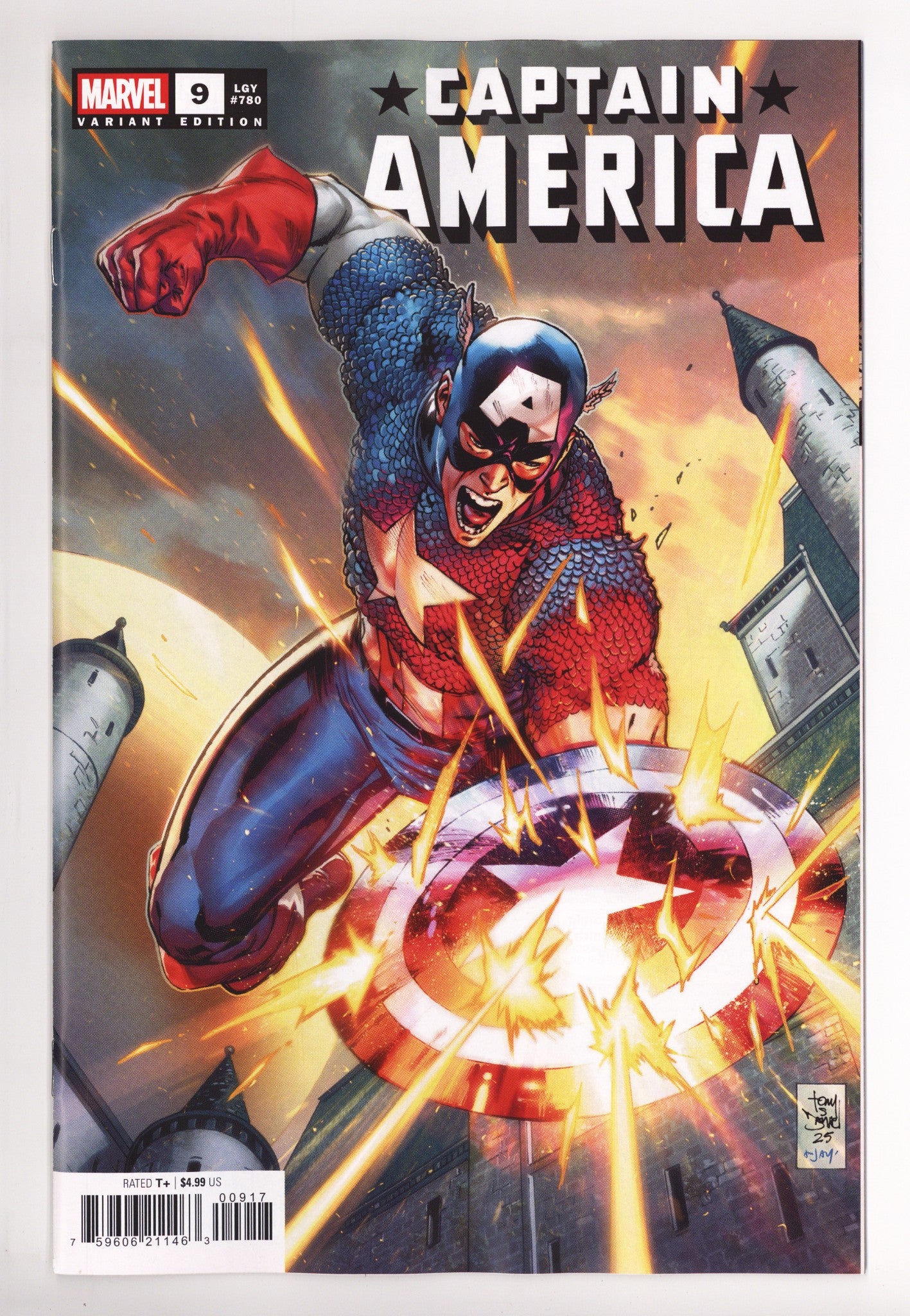 Captain America Vol 12 9 Daniel  Incentive NM  (2026)
