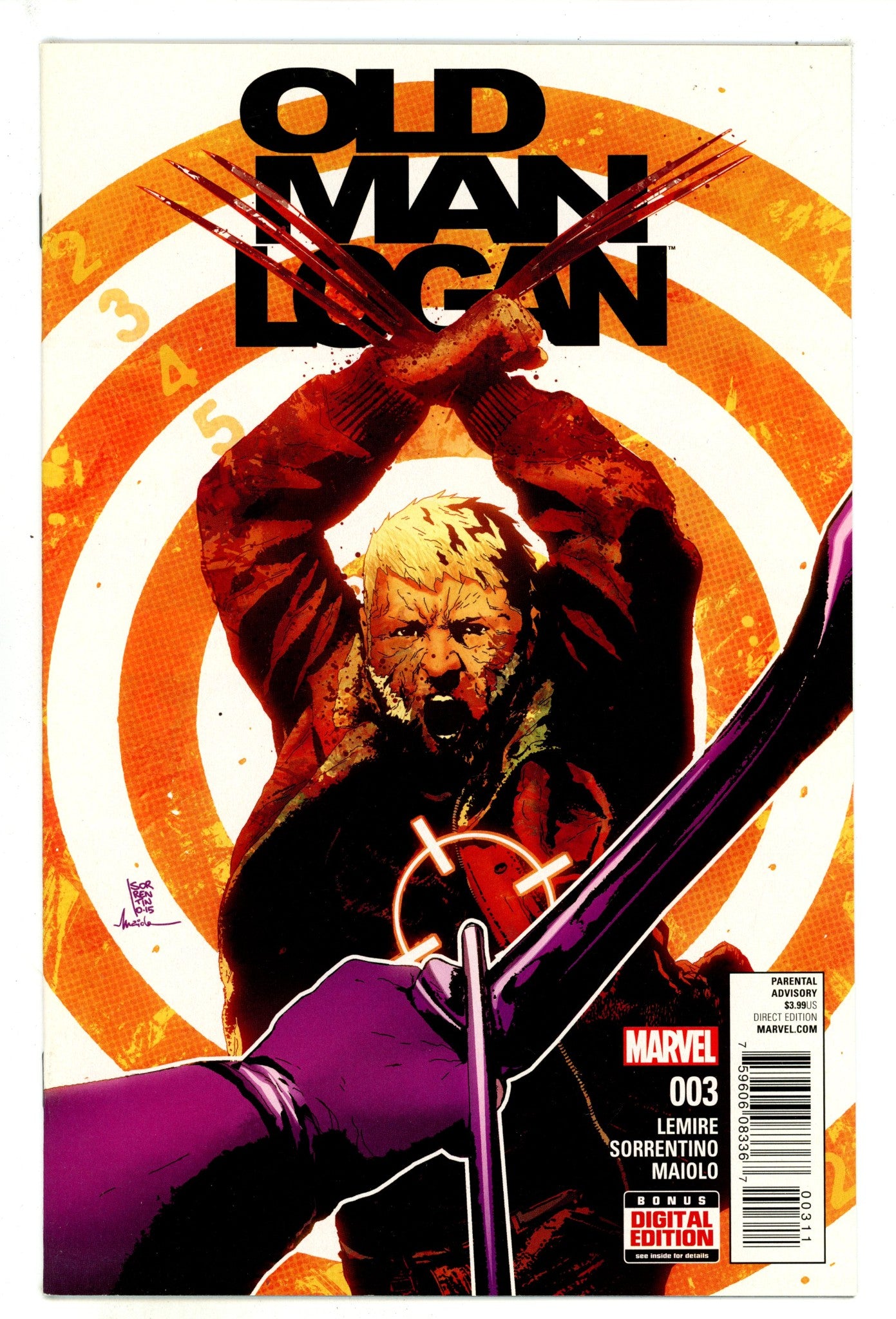 Old Man Logan Vol 2 3 High Grade (2016) 