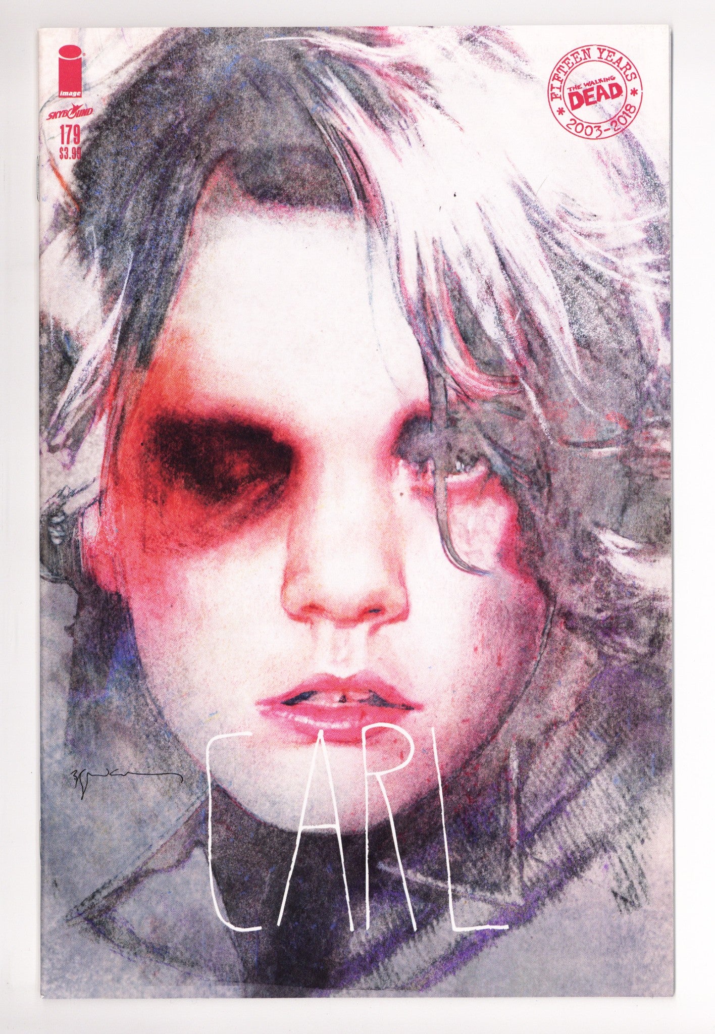 The Walking Dead 179 High Grade (2018) Sienkiewicz Variant 