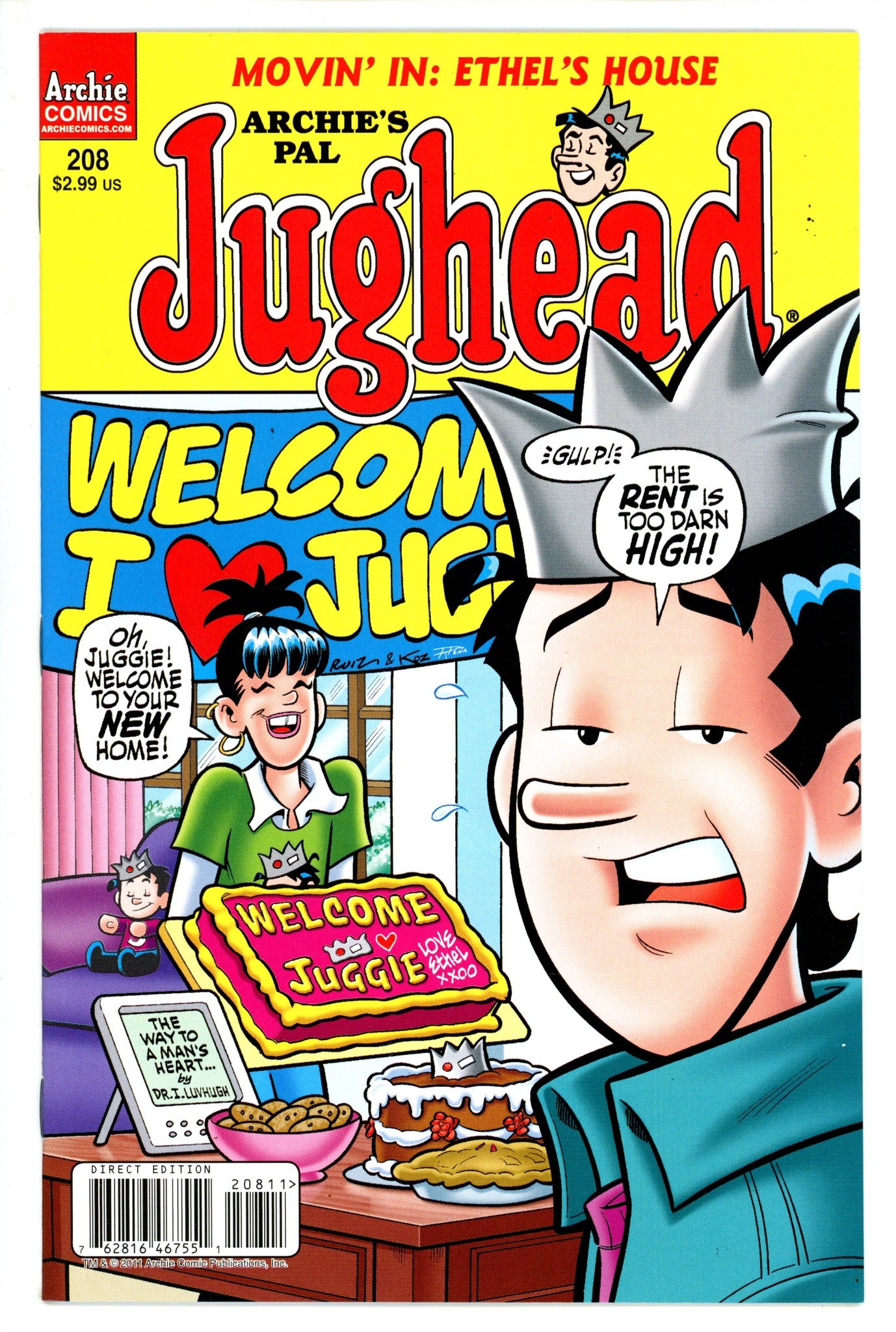 Archie's Pal Jughead Comics 208 High Grade (2011) 