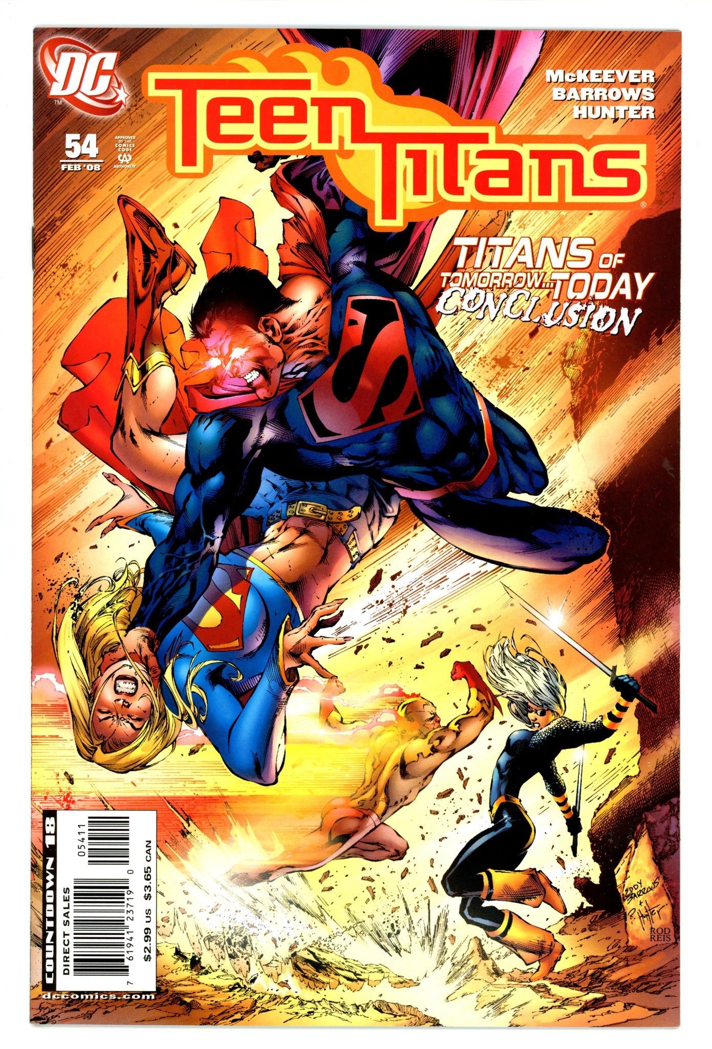 Teen Titans Vol 3 54 High Grade (2008) 