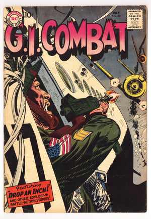 G.I. Combat Vol 1 62 VG (4.0) (1958)
