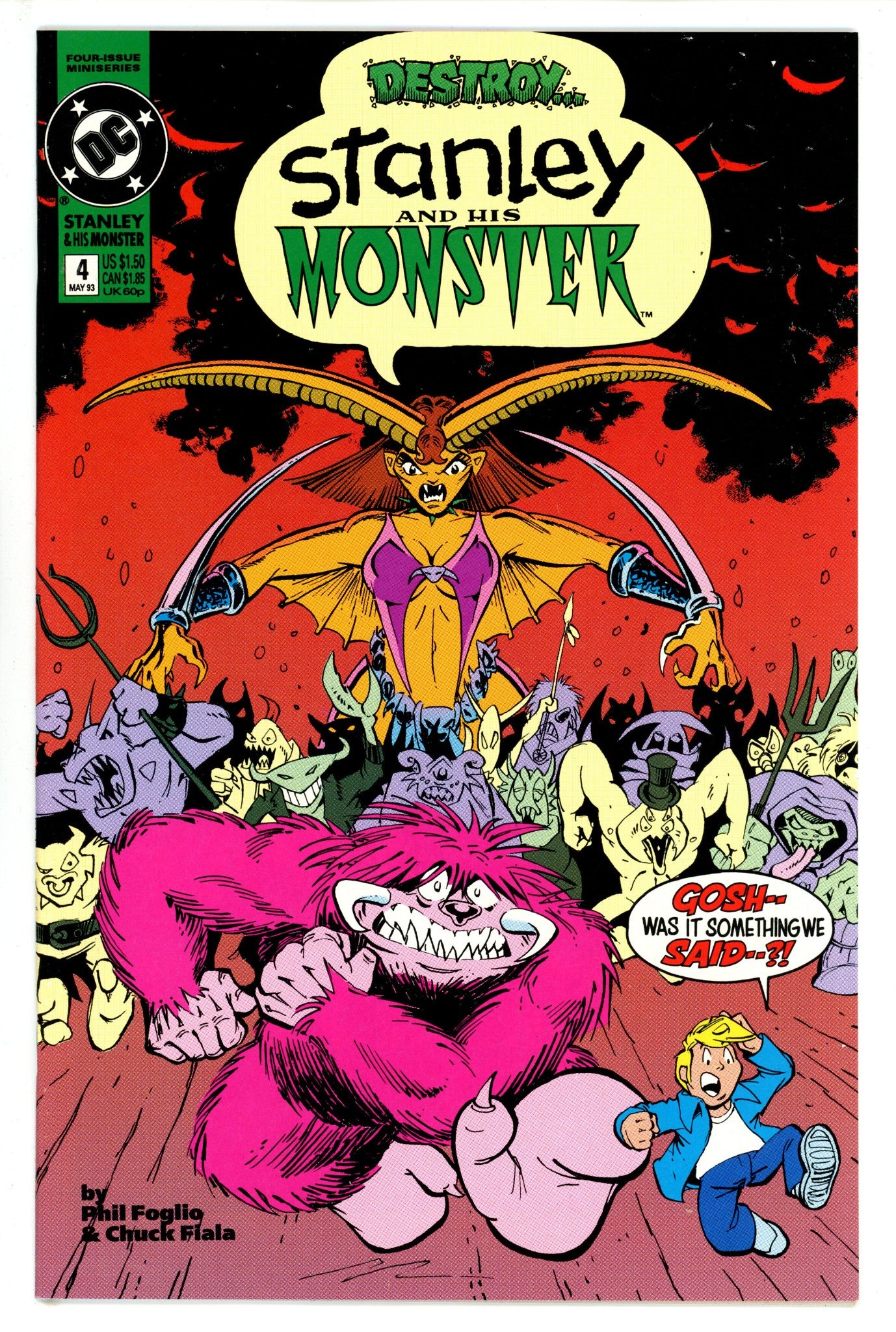 Stanley and His Monster Vol 2 4 (1993)
