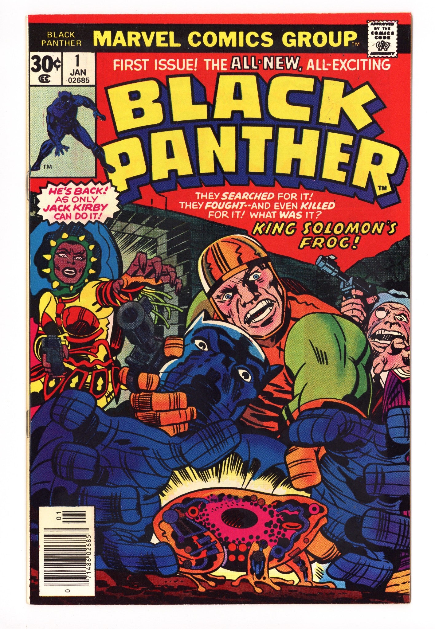 Black Panther Vol 1 1 VF (8.0) (1977) 