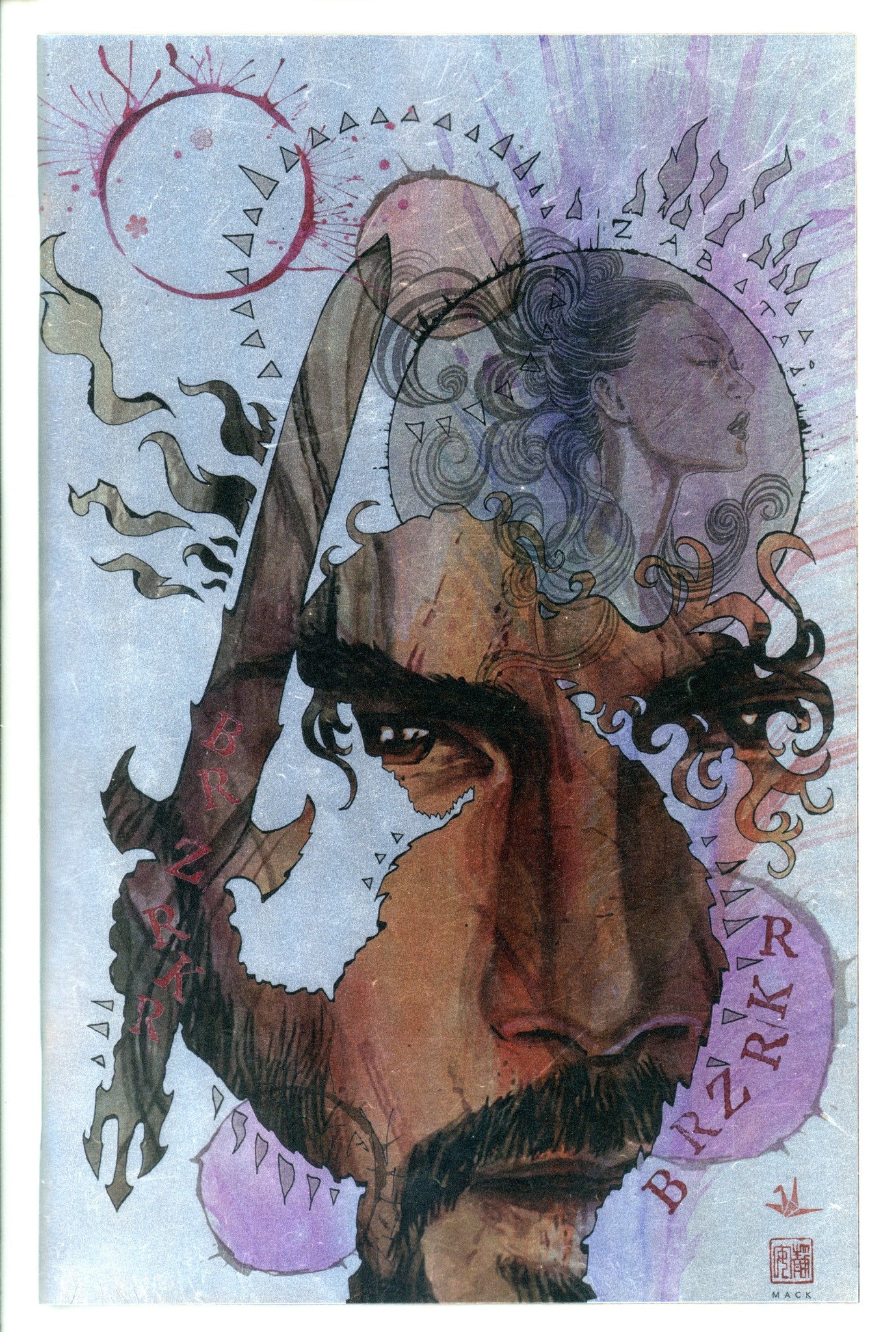 BRZRKR Poetry Of Madness 1 Mack Foil Incentive Variant NM+ (2023)