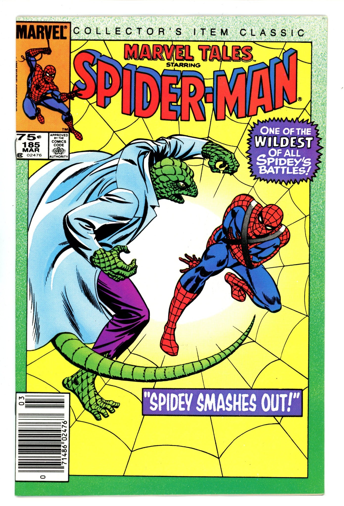 Marvel Tales Vol 2 185 High Grade (1986) Newsstand 