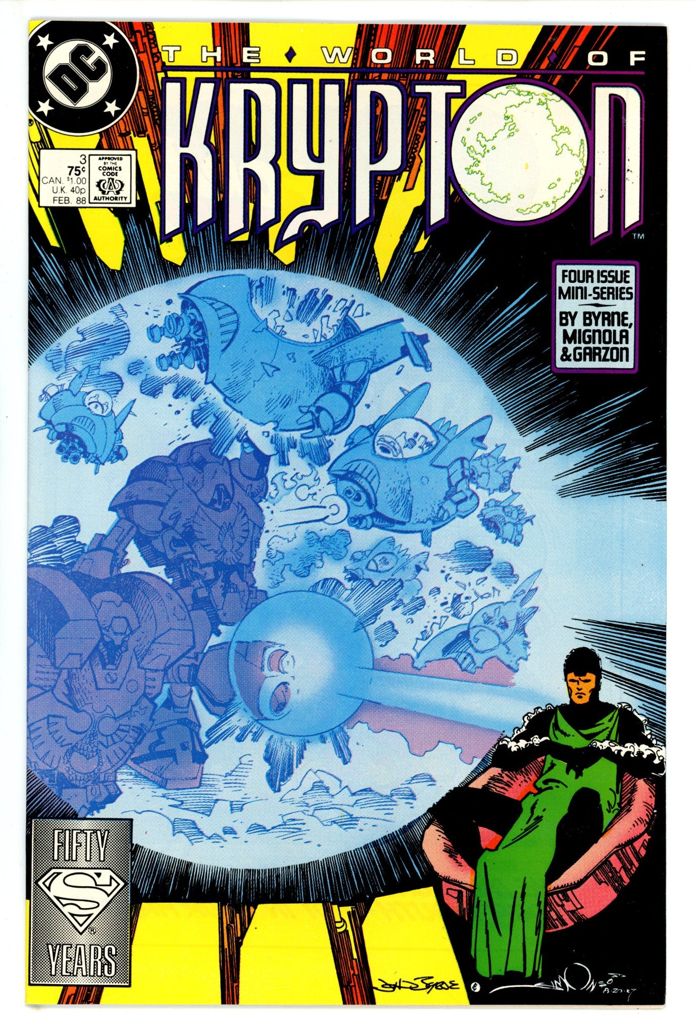 World of Krypton Vol 2 3 (1987)