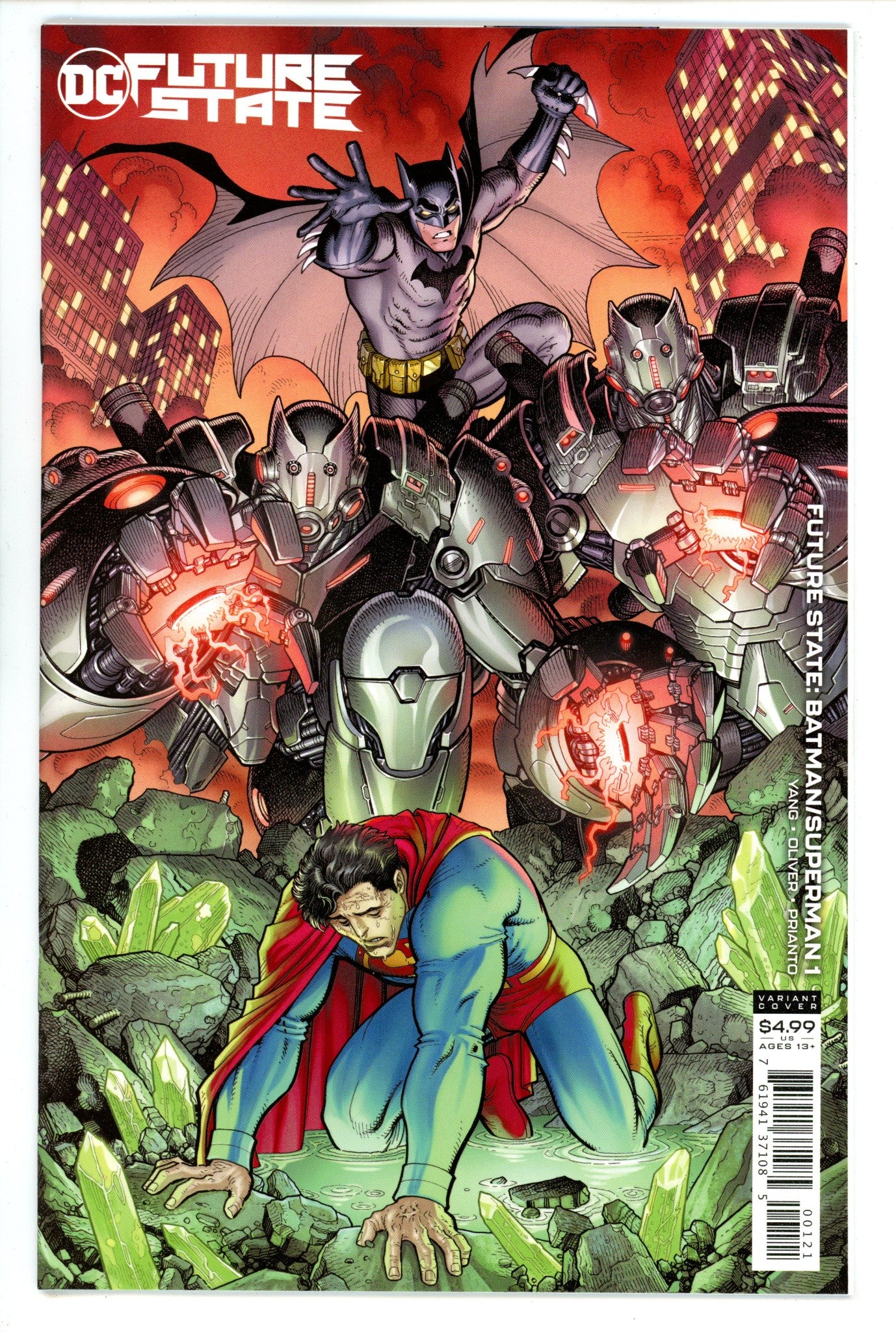 Future State: Batman / Superman 1 High Grade (2021) Adams Variant 