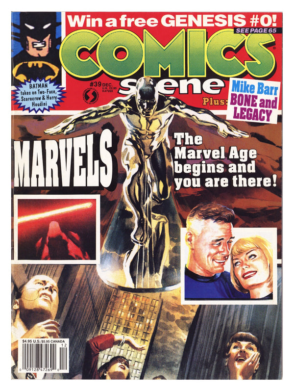 Comics Scene Vol 2 39 / 49 Mid Grade (1993) Newsstand