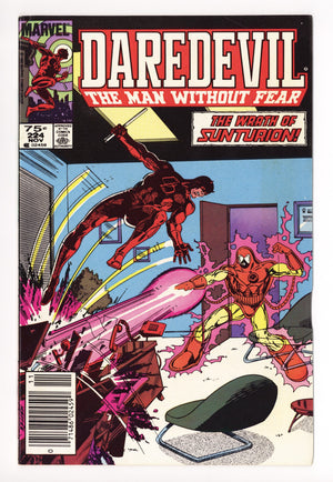 Daredevil Vol 1 224 Mid Grade (1985) Canadian Price Variant