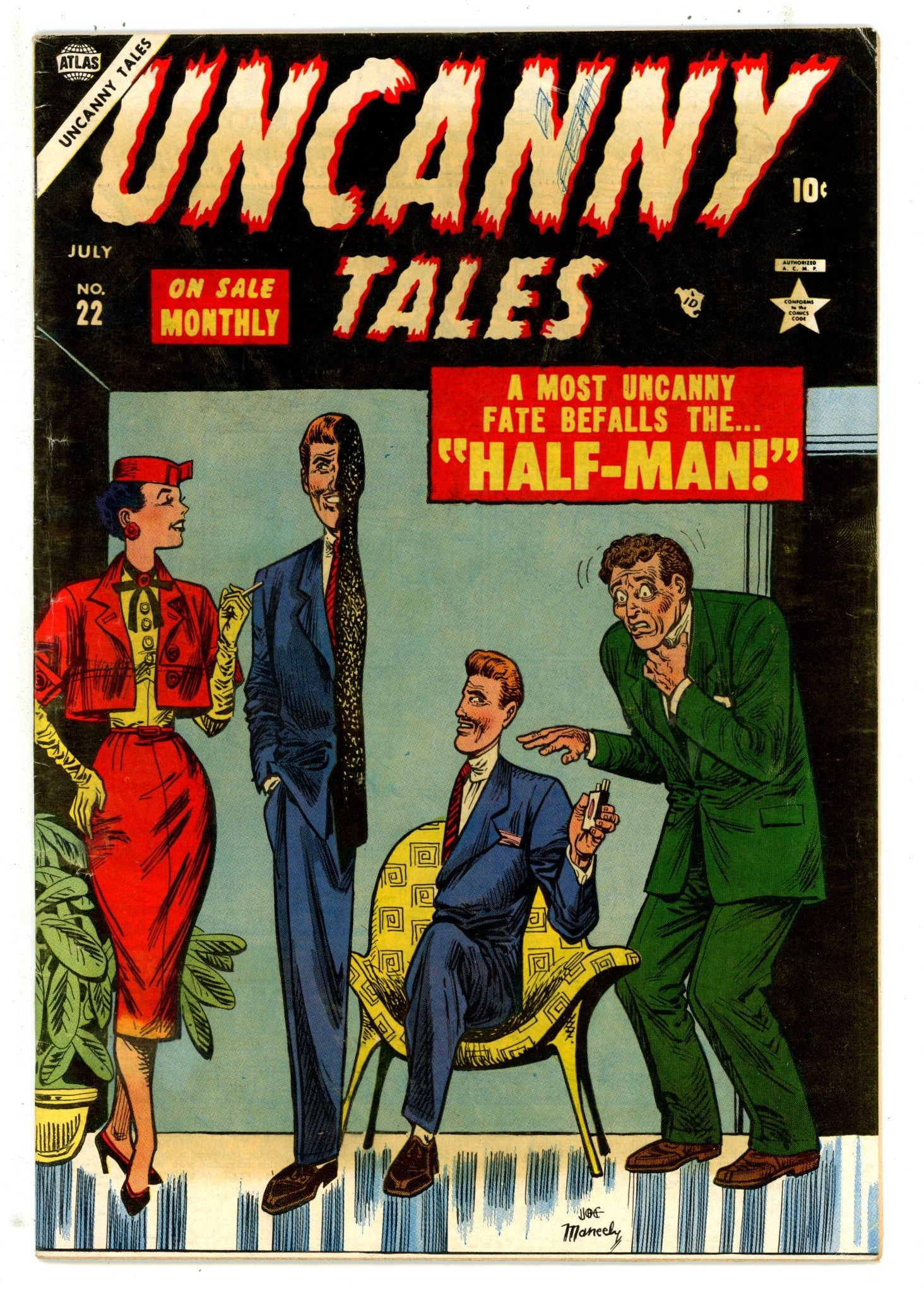 Uncanny Tales Vol 1 22 FN (6.0) (1954) 