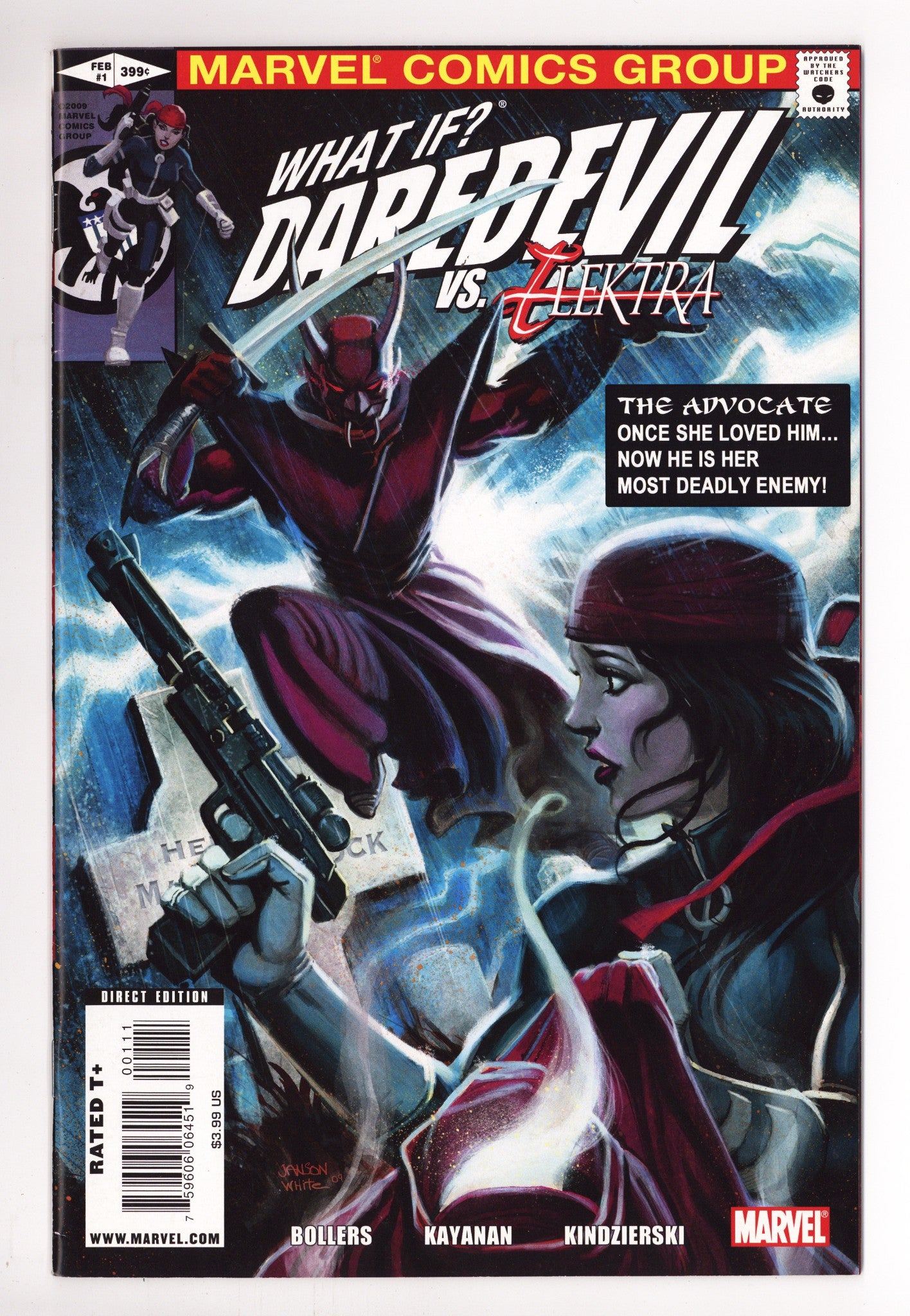 What If? Daredevil vs. Elektra 1 High Grade (2010) 