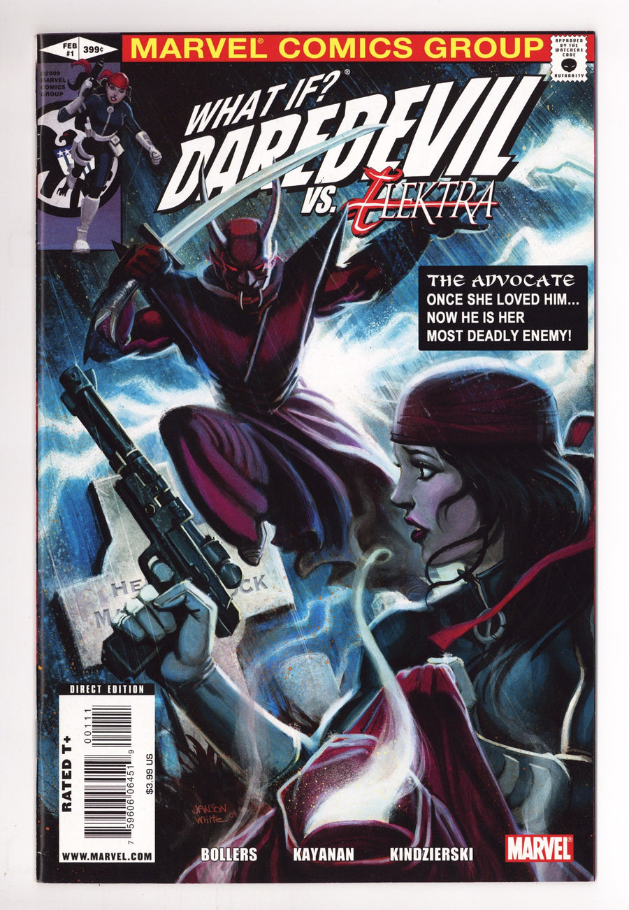 What If? Daredevil vs. Elektra 1 High Grade (2010) 