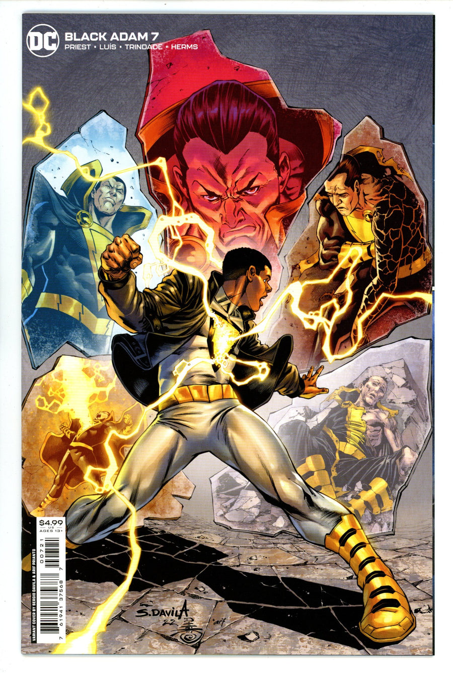 Black Adam Vol 1 7High Grade(2023) DavilaVariant