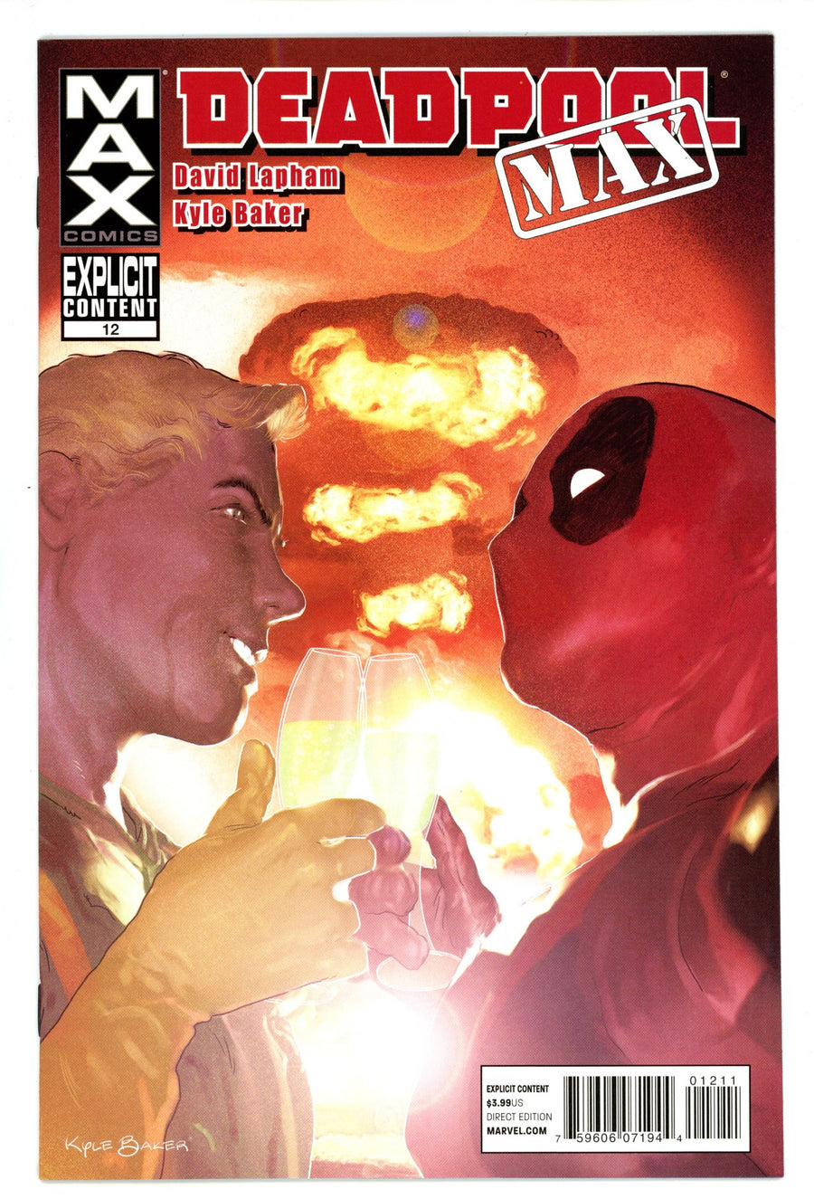 Deadpool Max 12 High Grade (2011) 