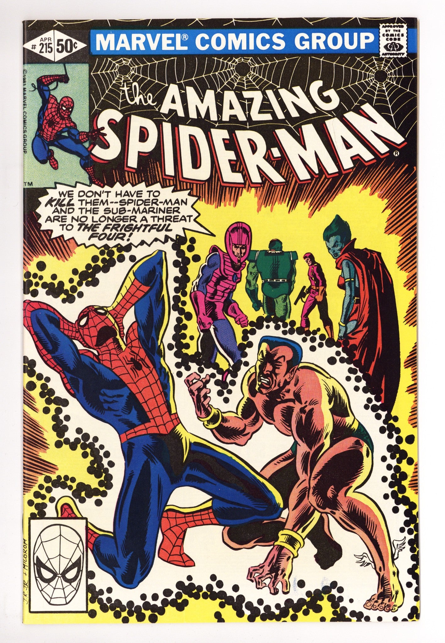 The Amazing Spider-Man Vol 1 215  VF/NM (9.0)   (1981)        