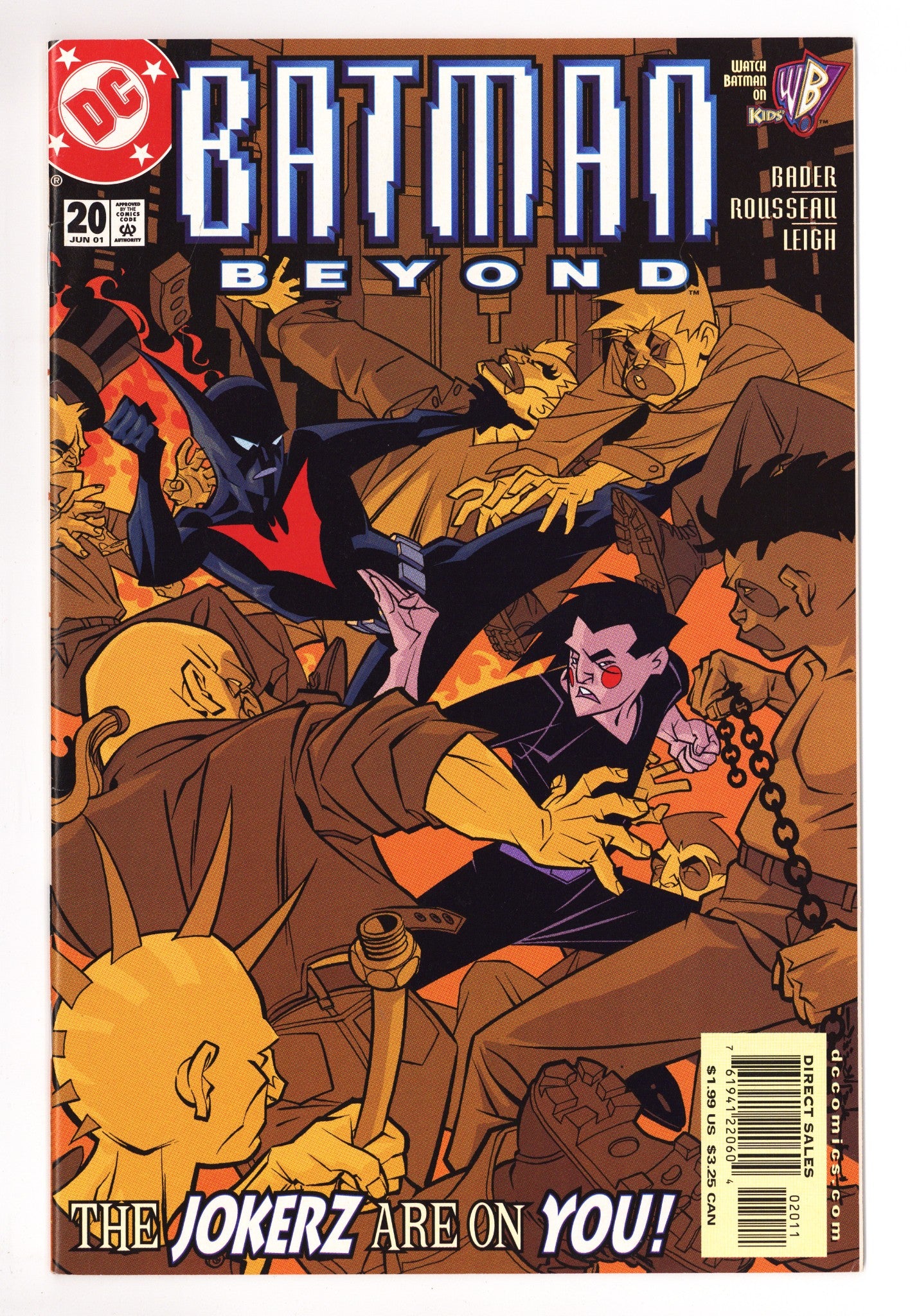 Batman Beyond Vol 2 20 VF+ (8.5) (2001) 