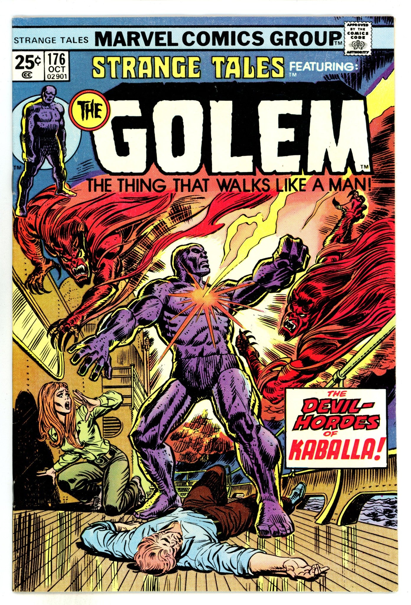 Strange Tales Vol 1 176 FN (6.0) (1974) 