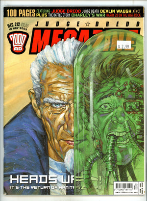 Judge Dredd Megazine 212 Mid Grade (2003)