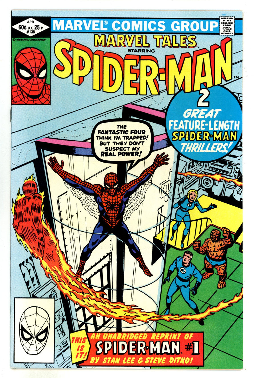 Marvel Tales Vol 2 138  NM- (9.2)  (1982)  
