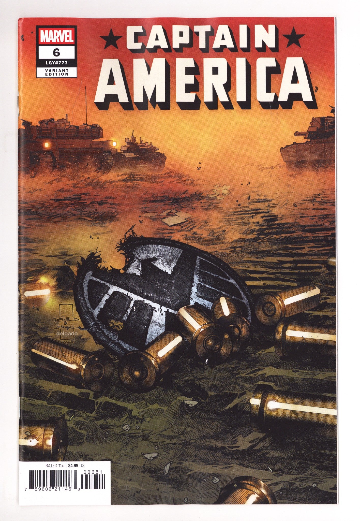 Captain America Vol 12 6 Diaz  Variant   (2026)