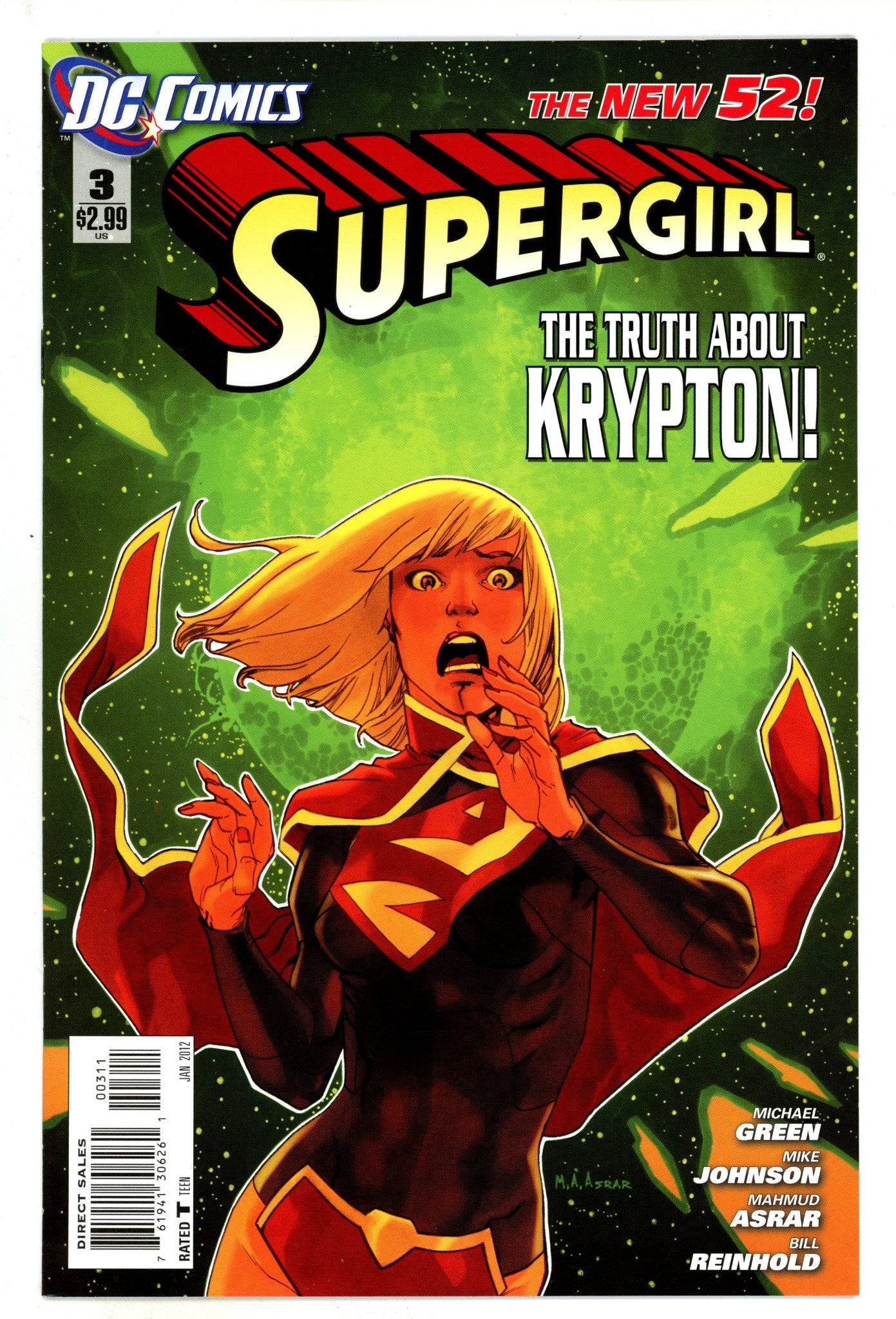 Supergirl Vol 6 3 High Grade (2012) 